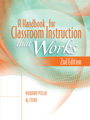 cover image of A Handbook for Classroom Instruction That Works